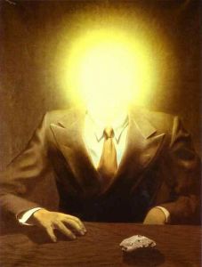 The Pleasure Principle: Portrait Of Edward James (1937) - René Magritte